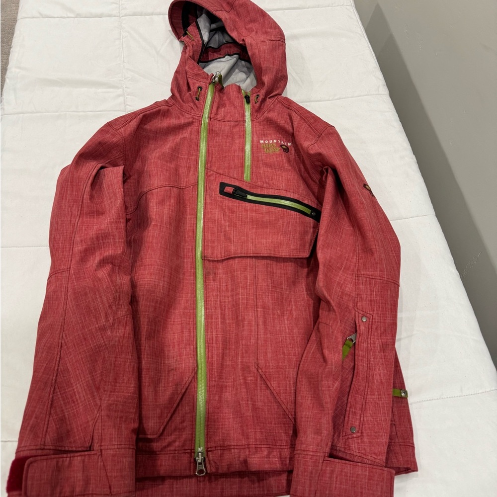 Mountain Hardwear Red and Gray Jacket